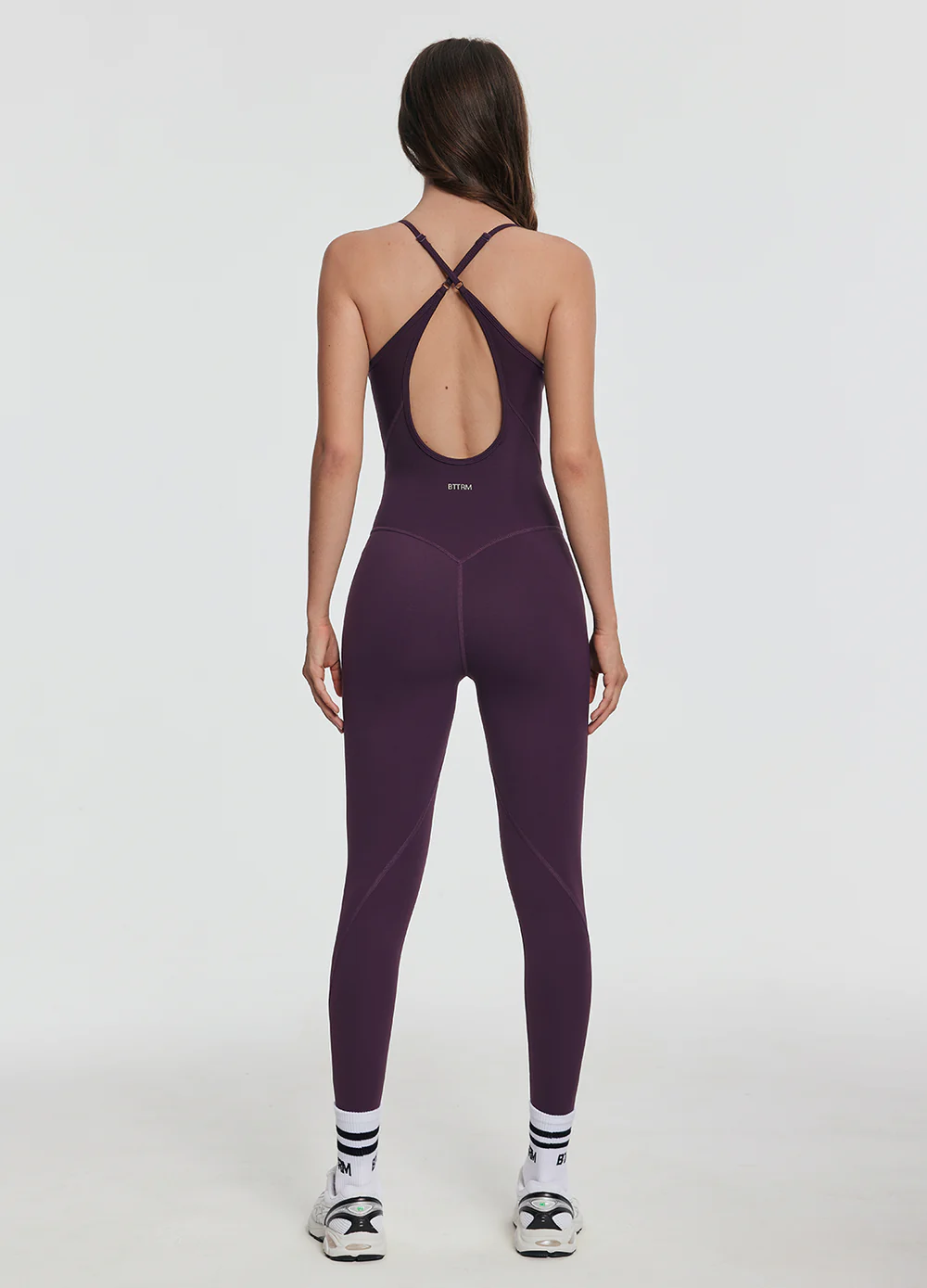 Contrology Crossback Bodysuit - Midnight Plum