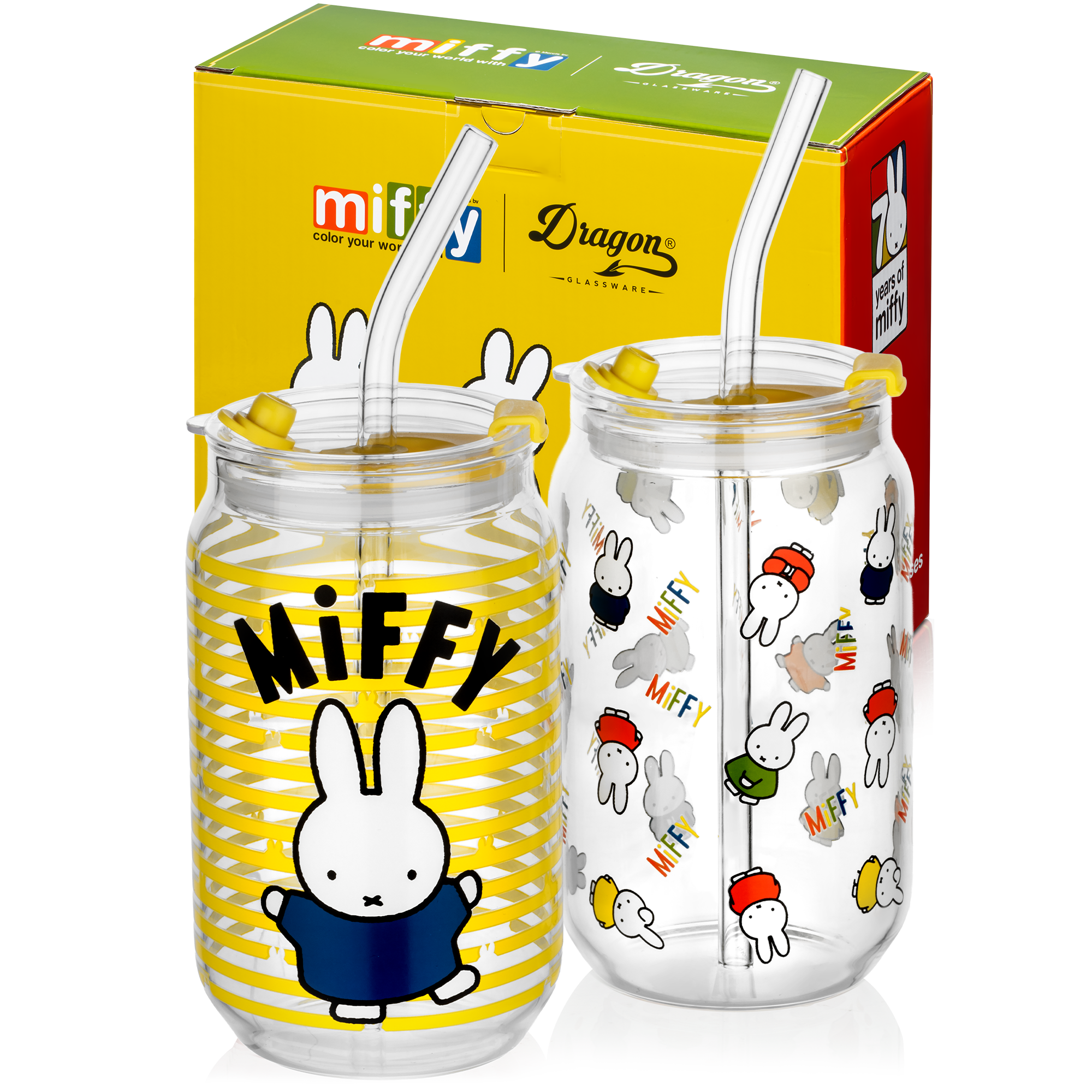 Miffy Iconic Drinking Glasses