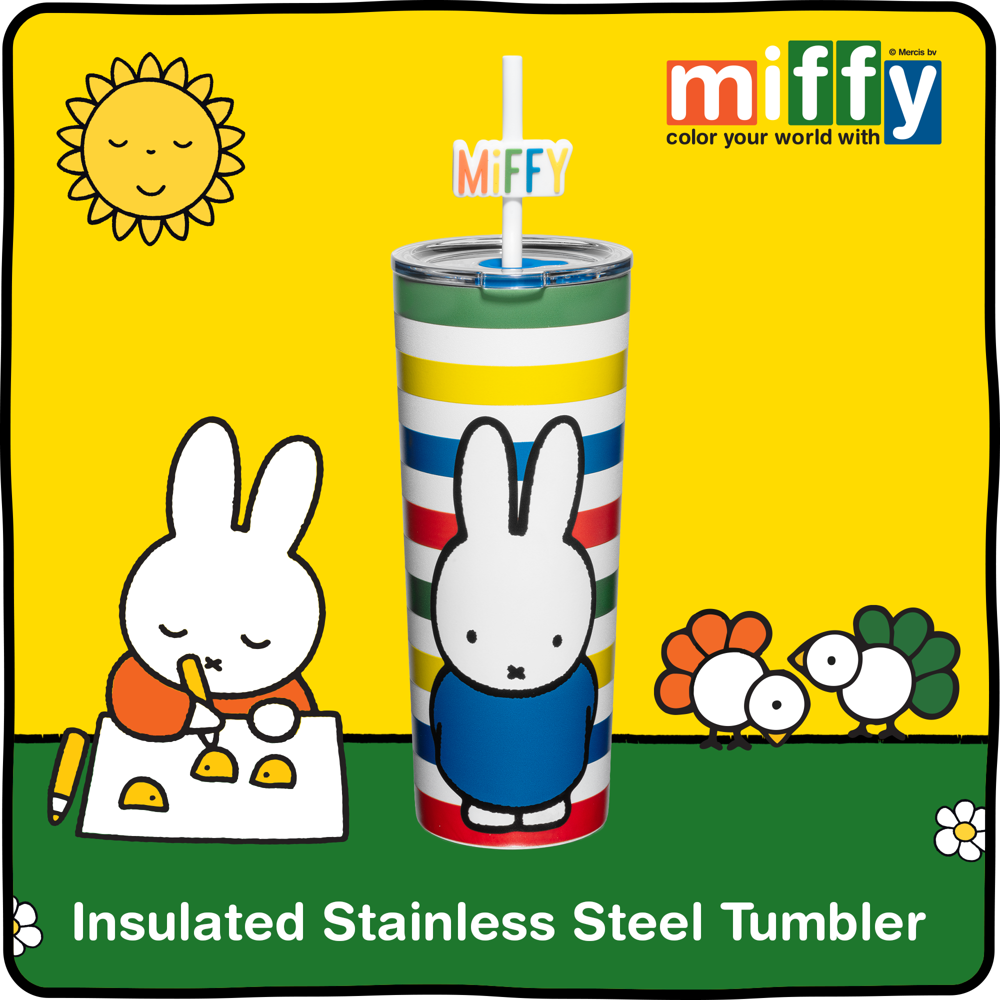 Miffy Stripes Tumbler