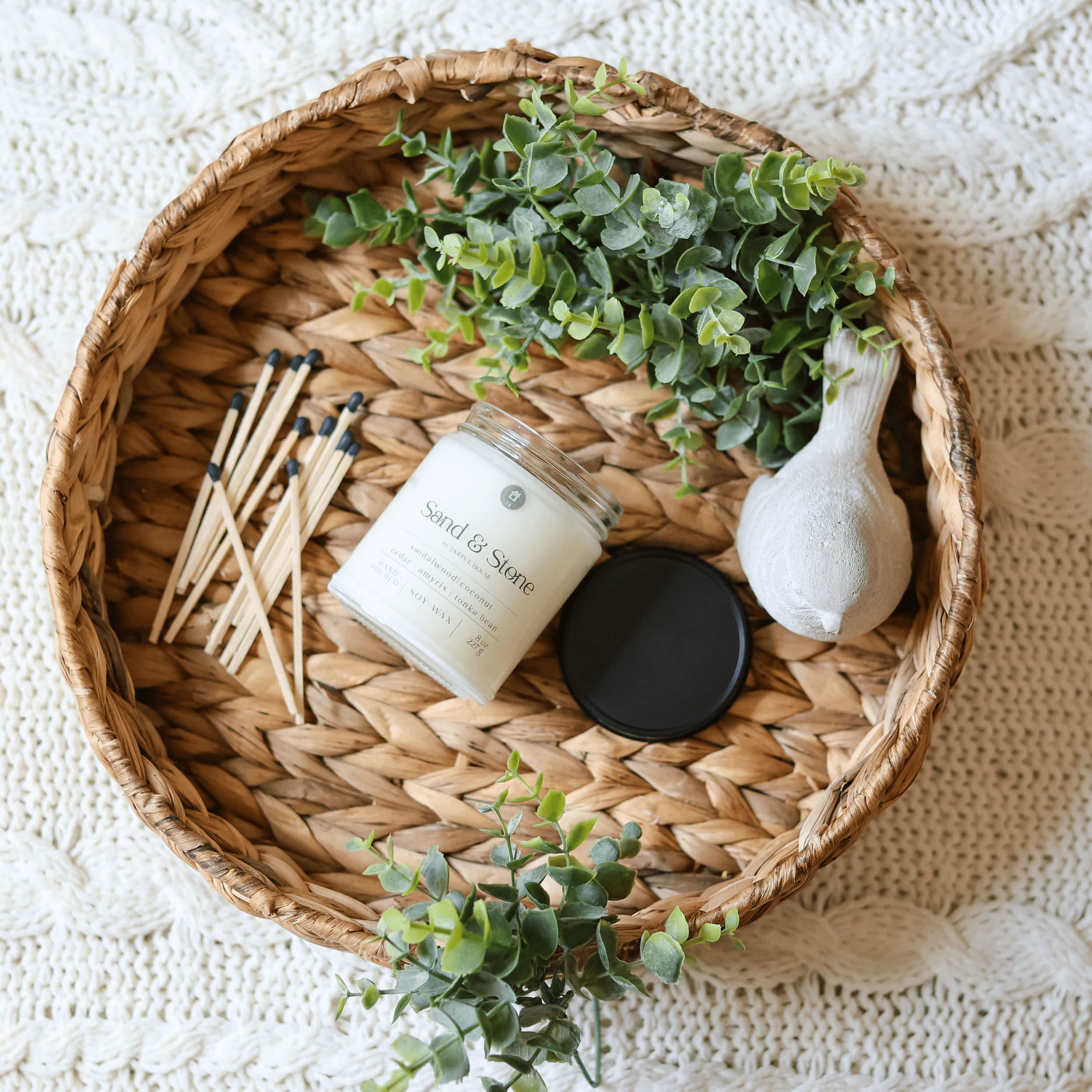 Sand & Stone Soy Candle | 8 oz.