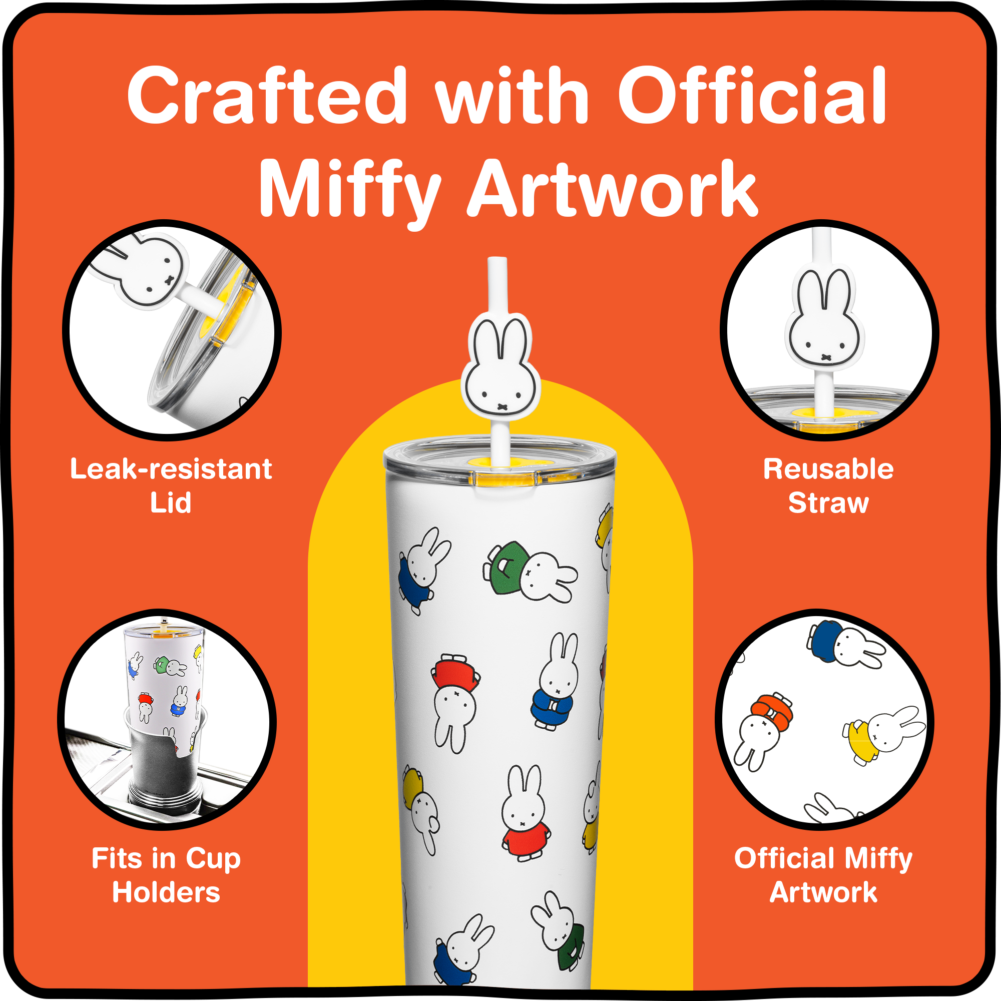 Miffy Iconic Tumbler