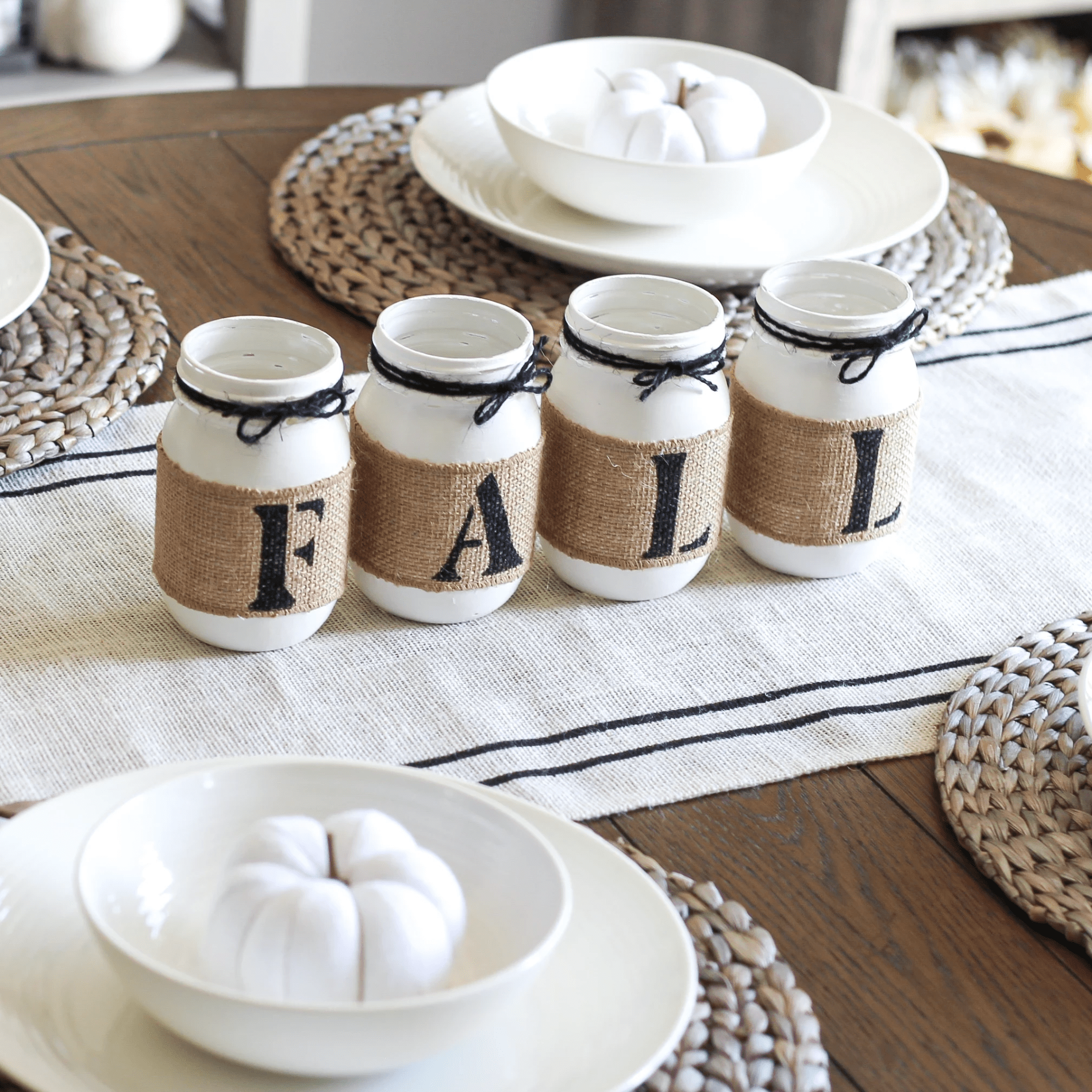 Rustic Fall Decor | Table Centerpiece |  Autumn Decorations