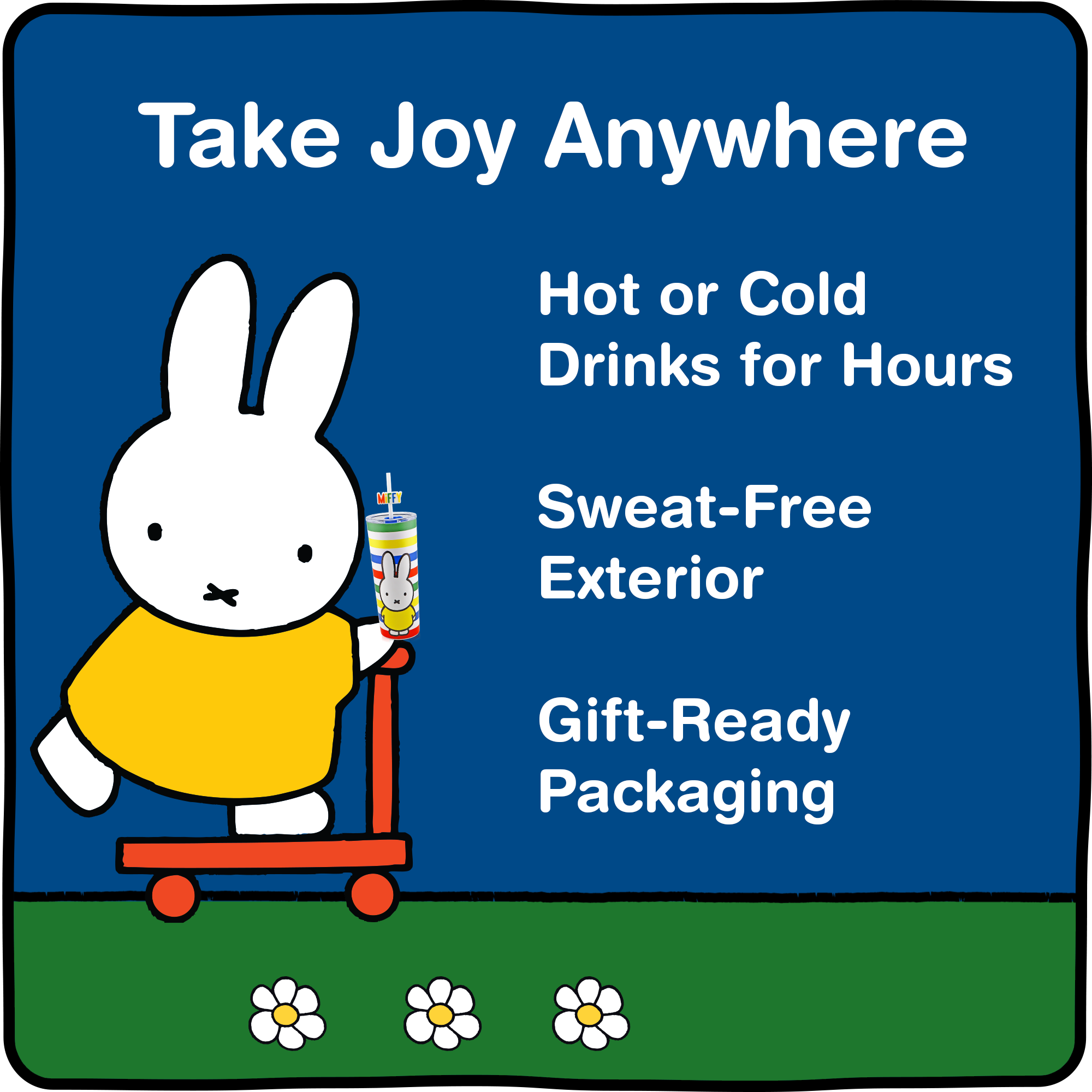 Miffy Stripes Tumbler
