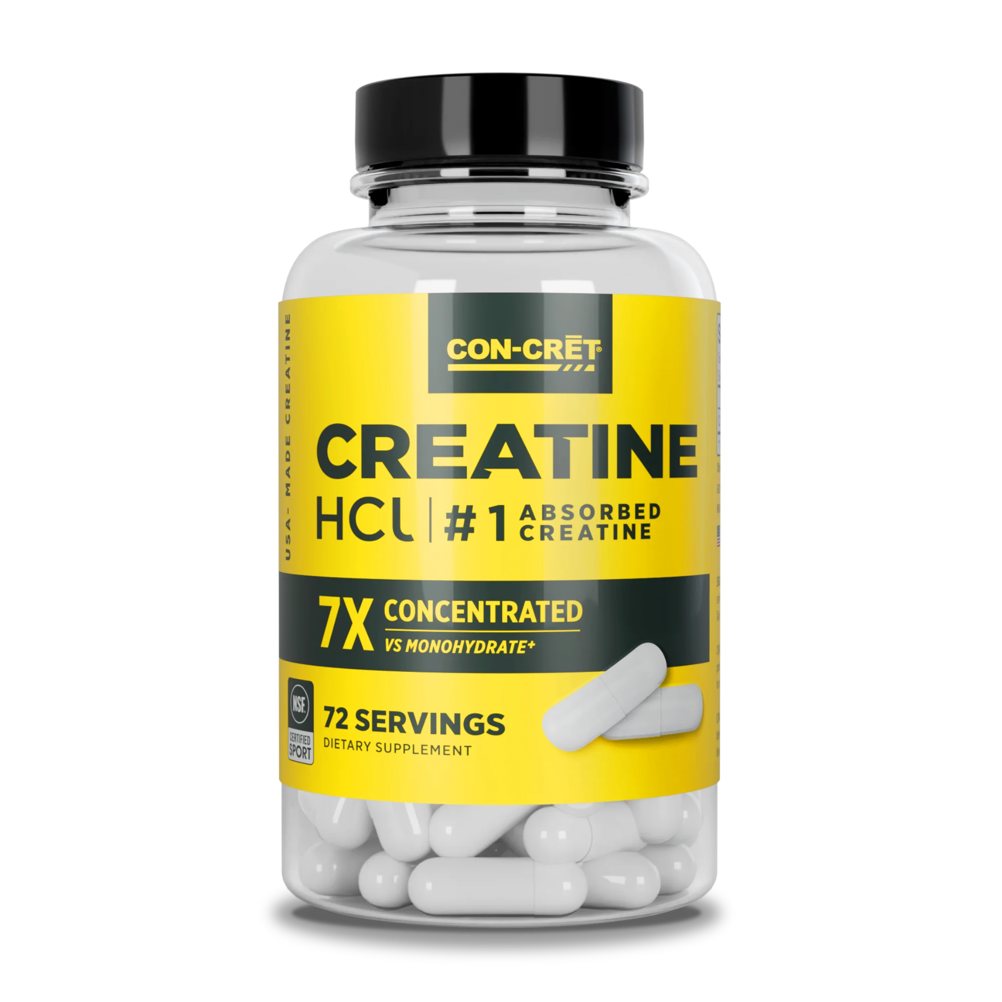 CON-CRĒT® Creatine HCl Capsules
