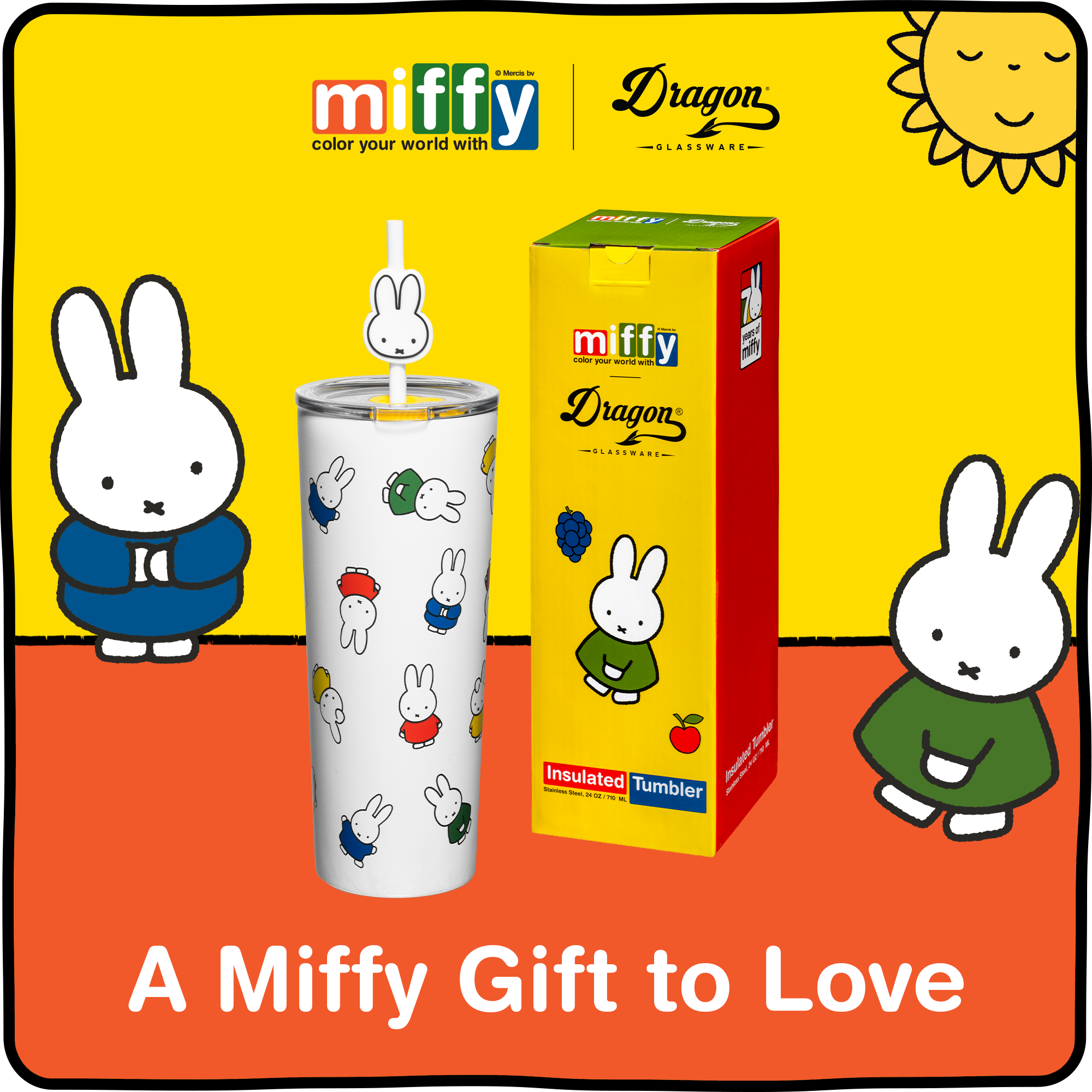 Miffy Iconic Tumbler