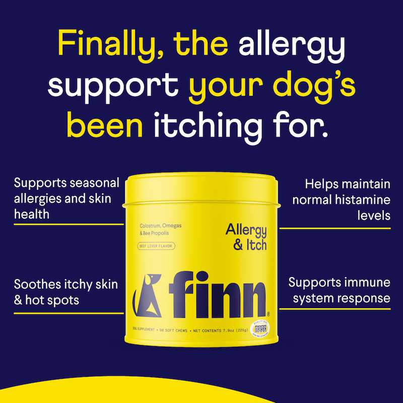 Allergy & Itch Relief Natural Supplement for Dogs