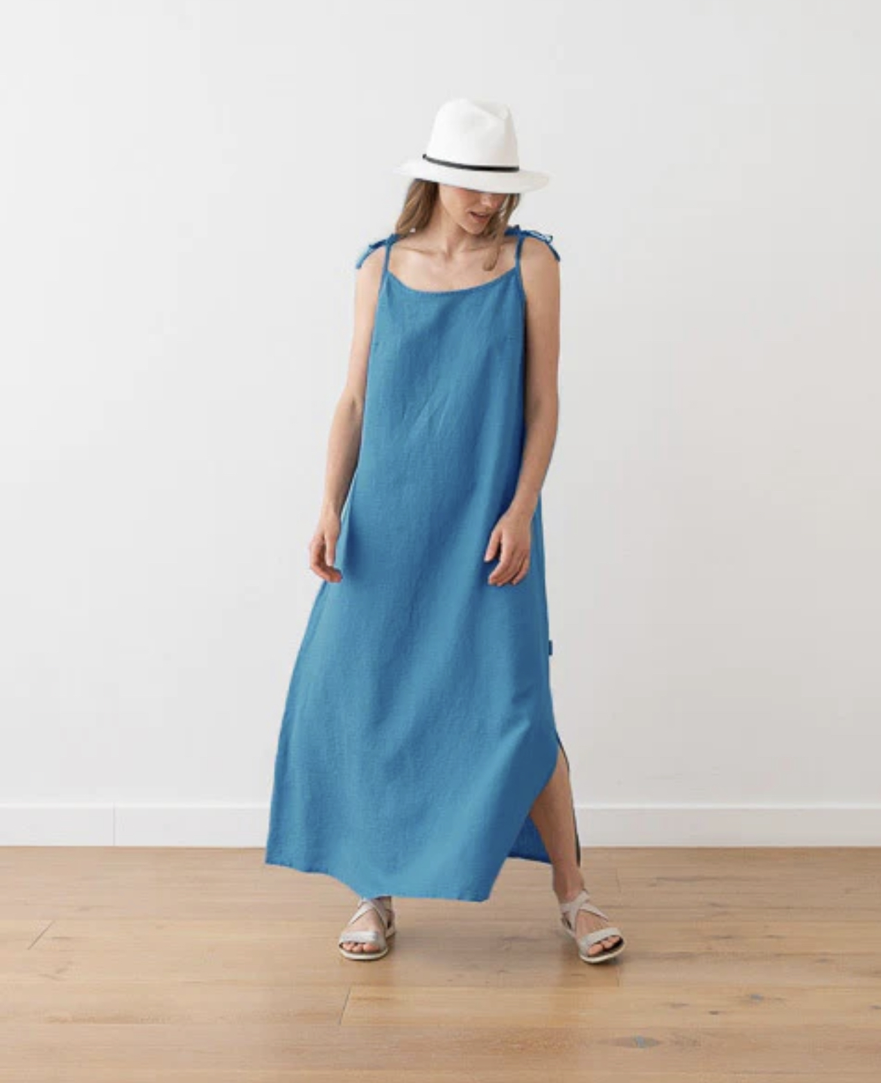 Pacific Linen Maxi Dress