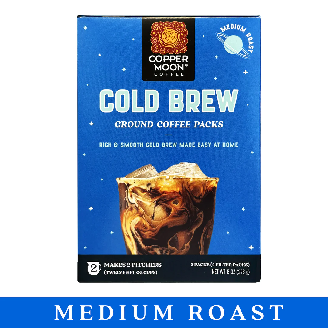 Cold Brew Ground Coffee Packs