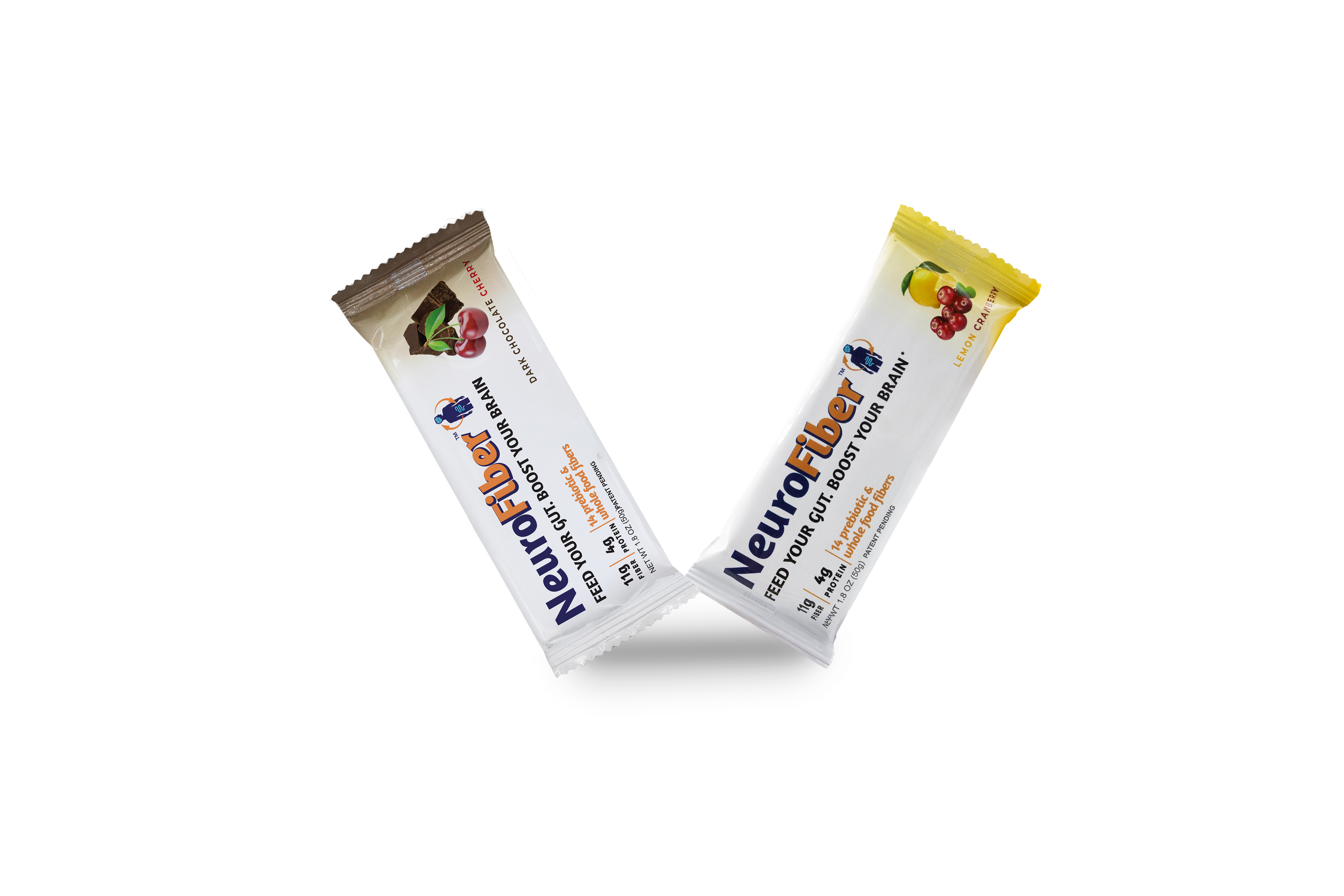 NeuroFiber Mix Box: Lemon & Chocolate - 14 Bars