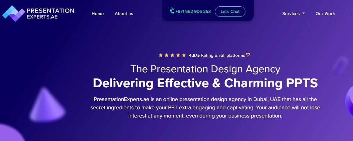 Pitch deck design Agency