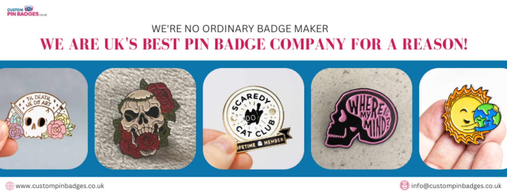 Hard Enamel Badges Maker UK