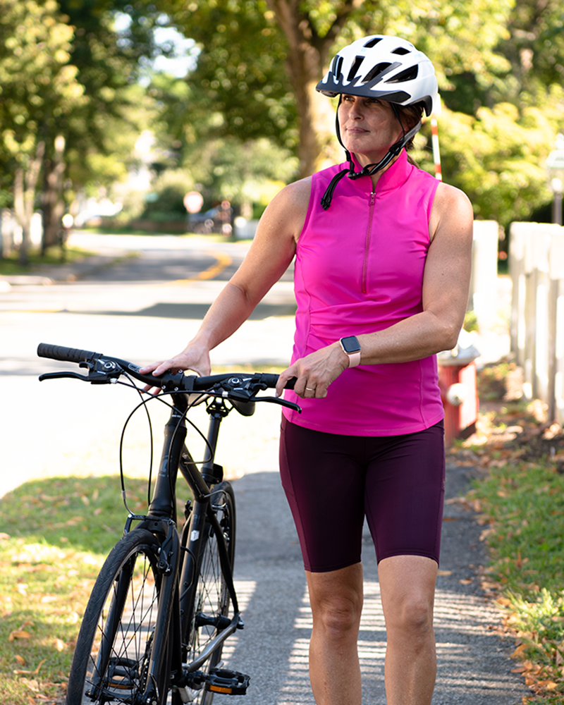 Get Soaked Sleeveless Swim Top with Built in Bra