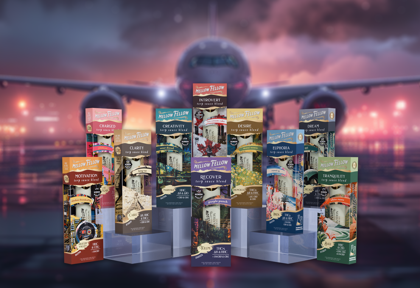 Mellow Fellow Expands Destinations Series with New Disposable Vapes Featuring Terp Sauce