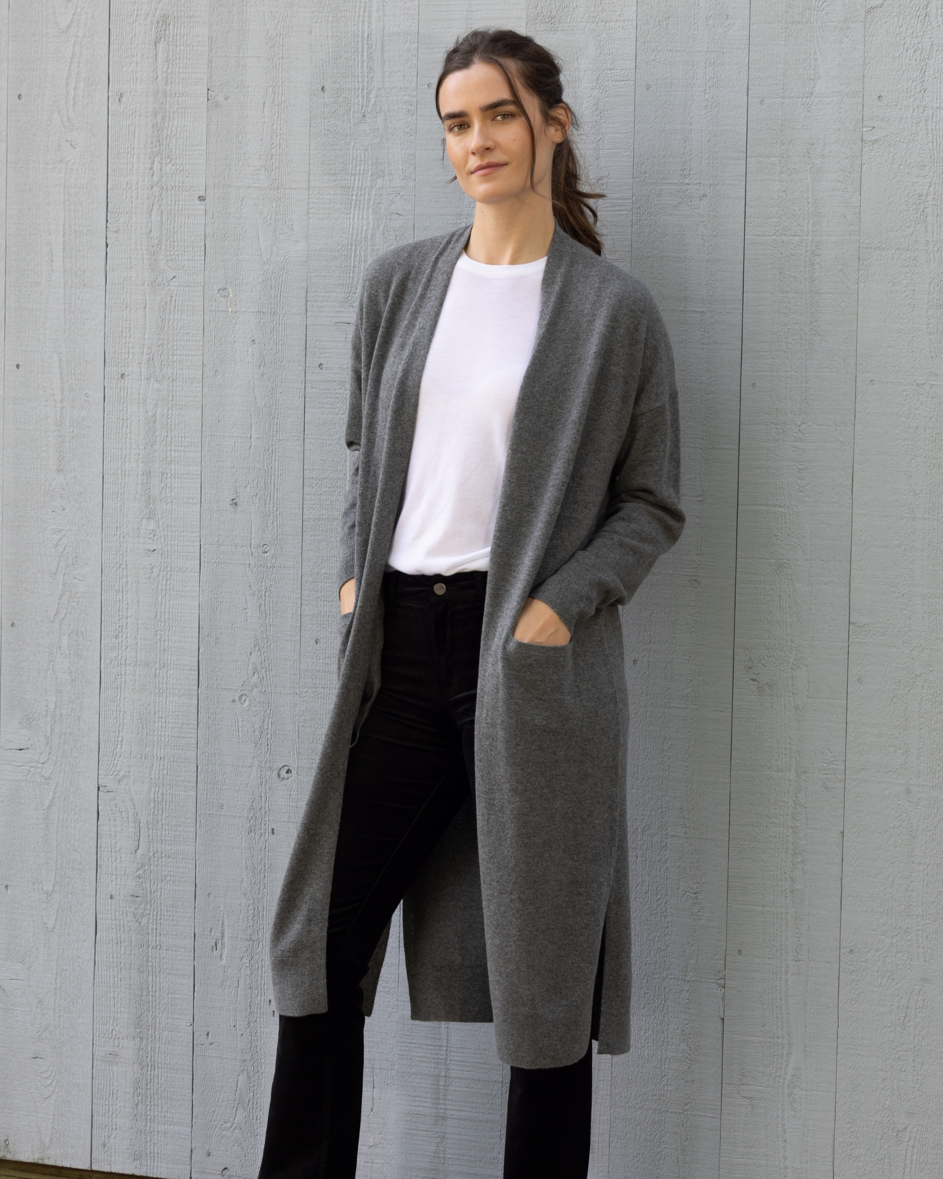 Mercer Cashmere Duster Cardigan
