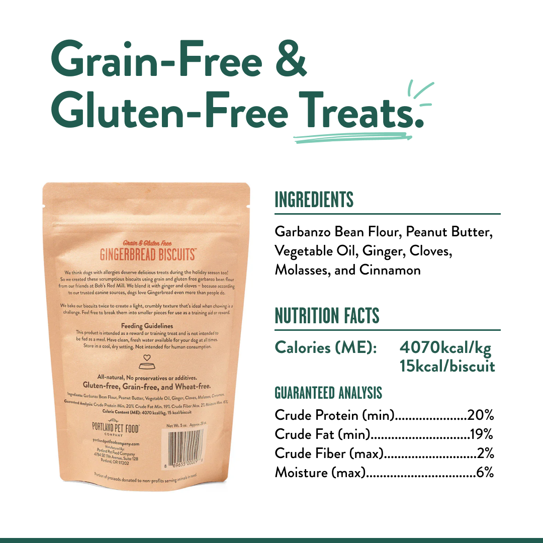 Grain & Gluten Free Gingerbread Biscuits