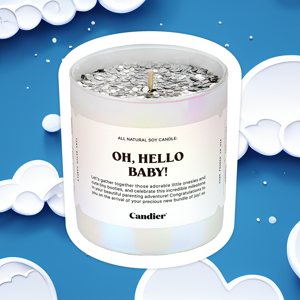 OH HELLO BABY CANDLE