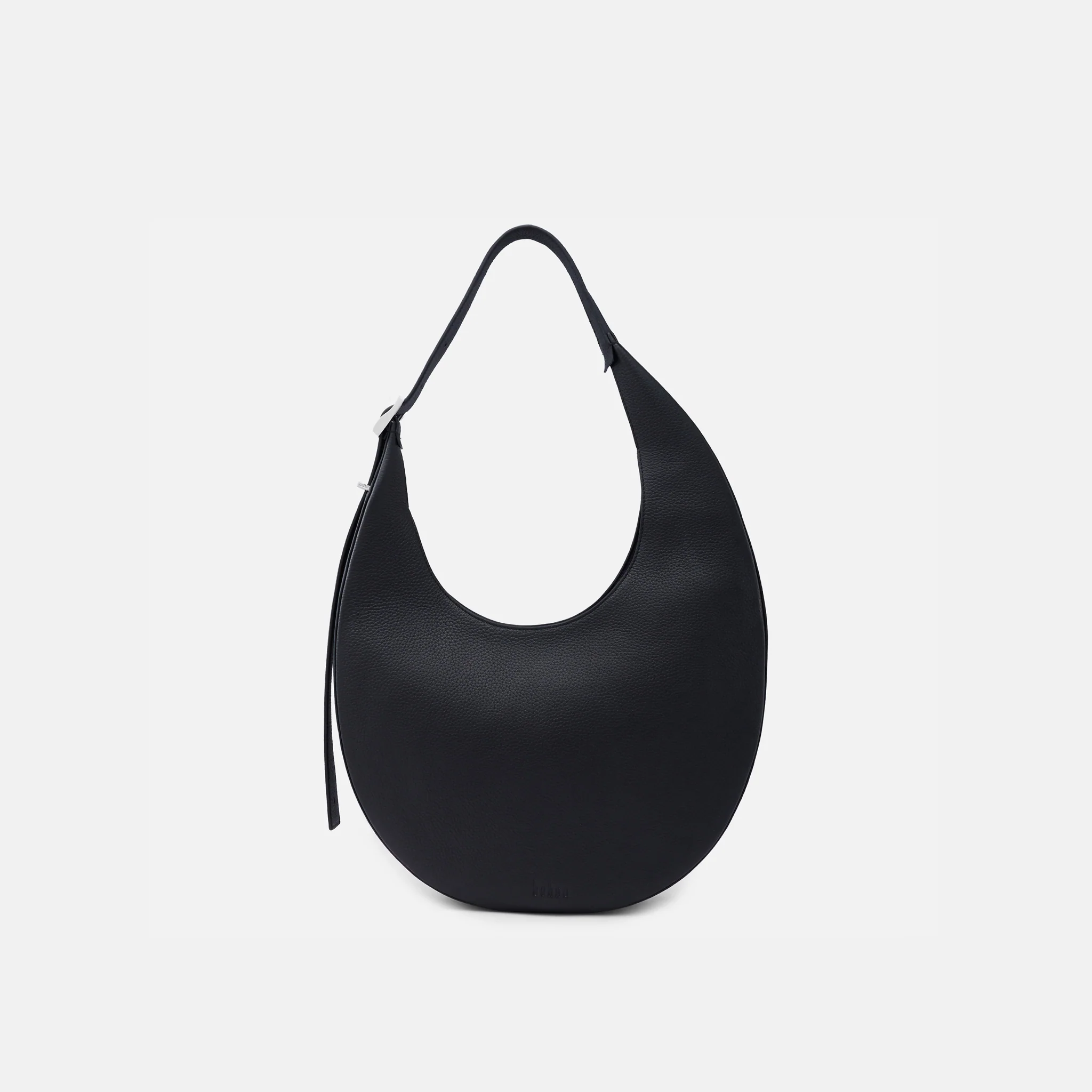 INA CRESCENT BAG LARGE PEBBLE