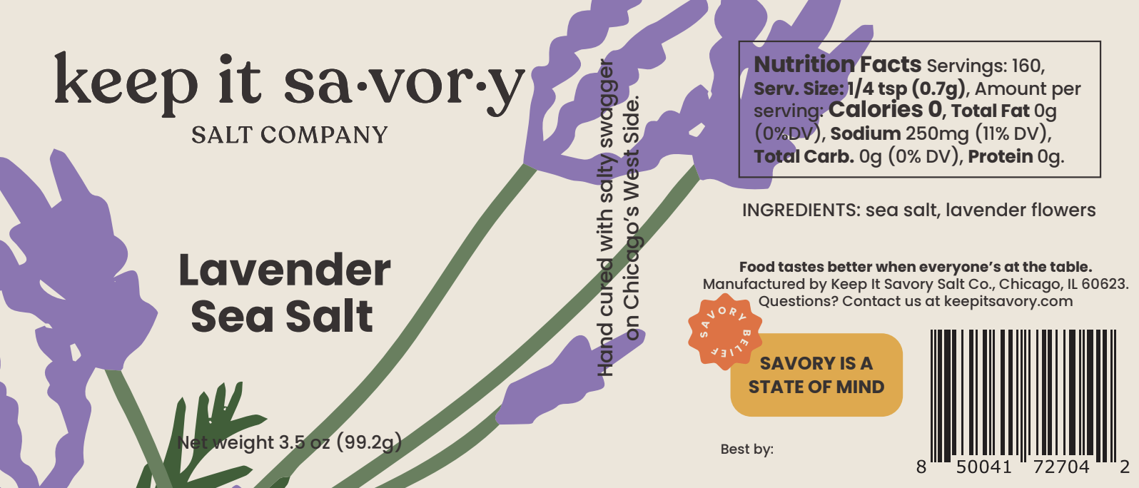 Lavender Sea Salt