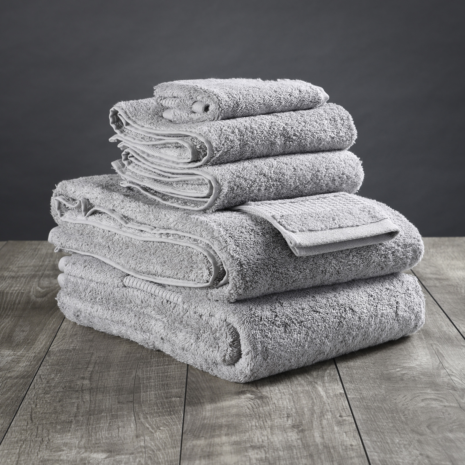 Delilah Home 100% Organic Cotton Bath Towels Certified to the GOTS & Vegan.org Standard