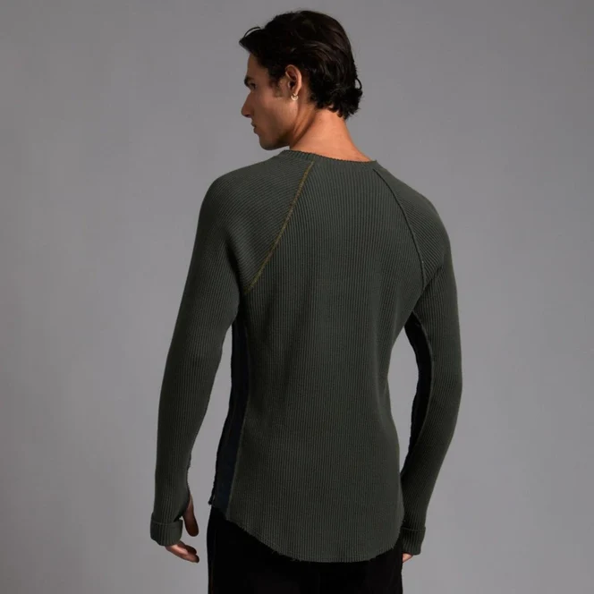 Waffle Raglan
