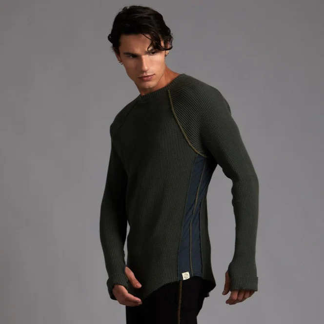 Waffle Raglan