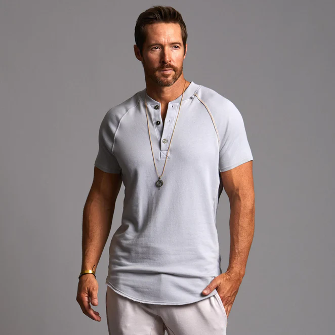 Short Sleeve Henley