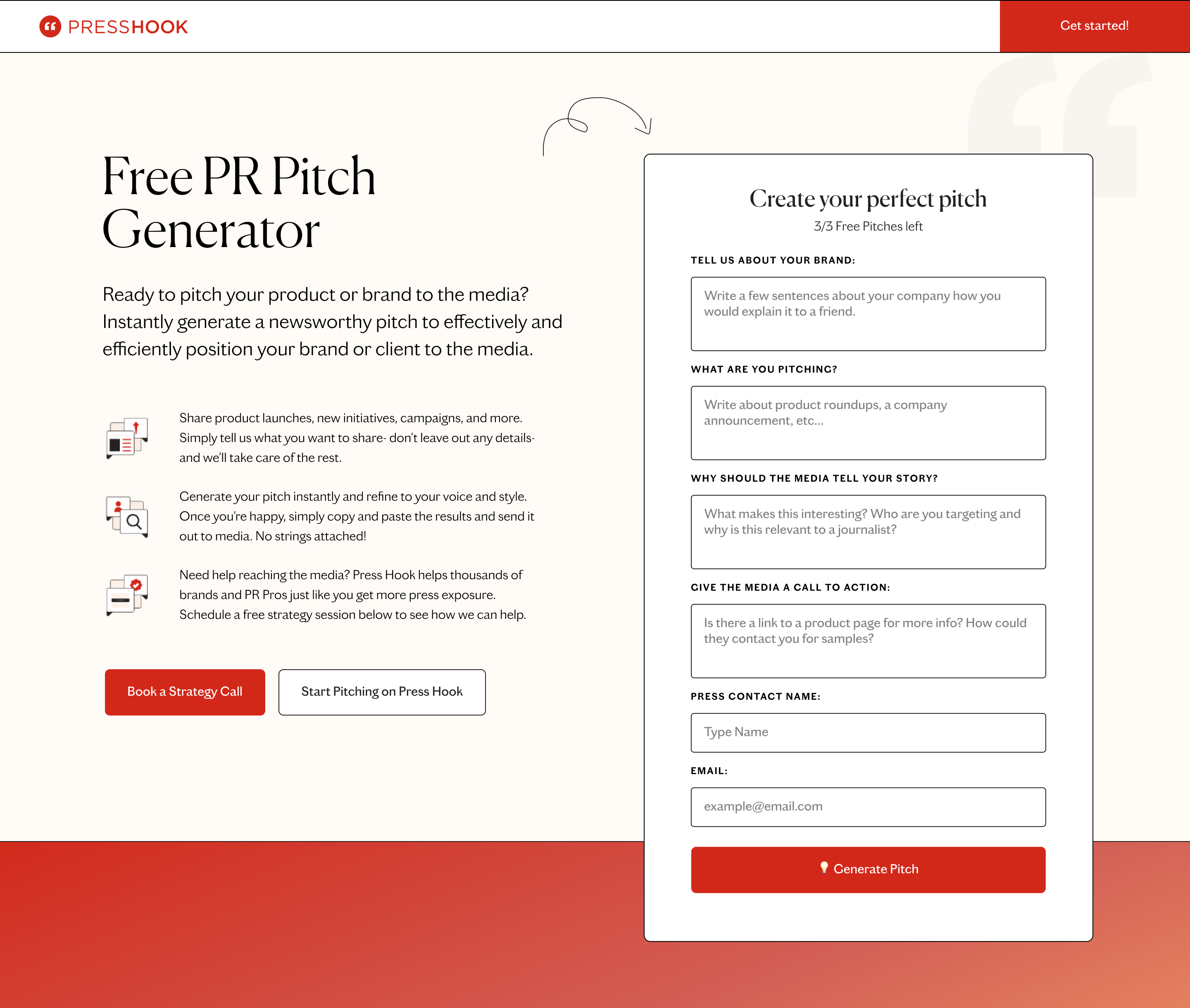 AI Pitch Generator