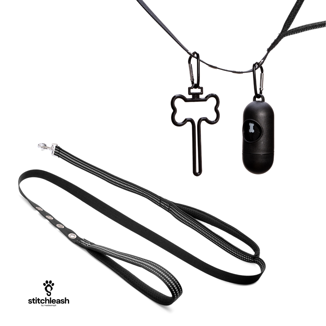 StitchLeash:  Bryce Nylon Leash - Starter KIt