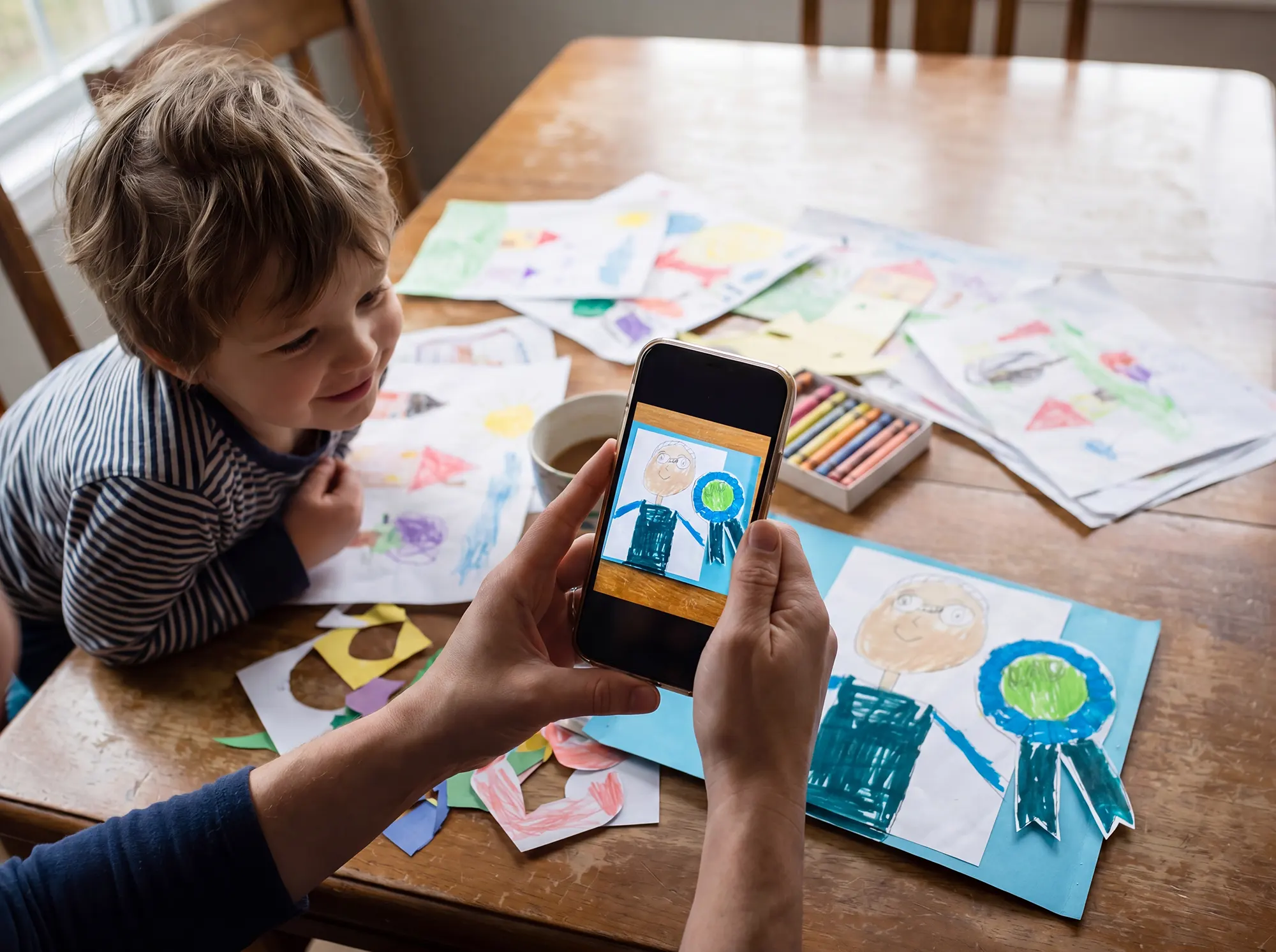 Custom Hardcover Photo Book From Your Kids' Art