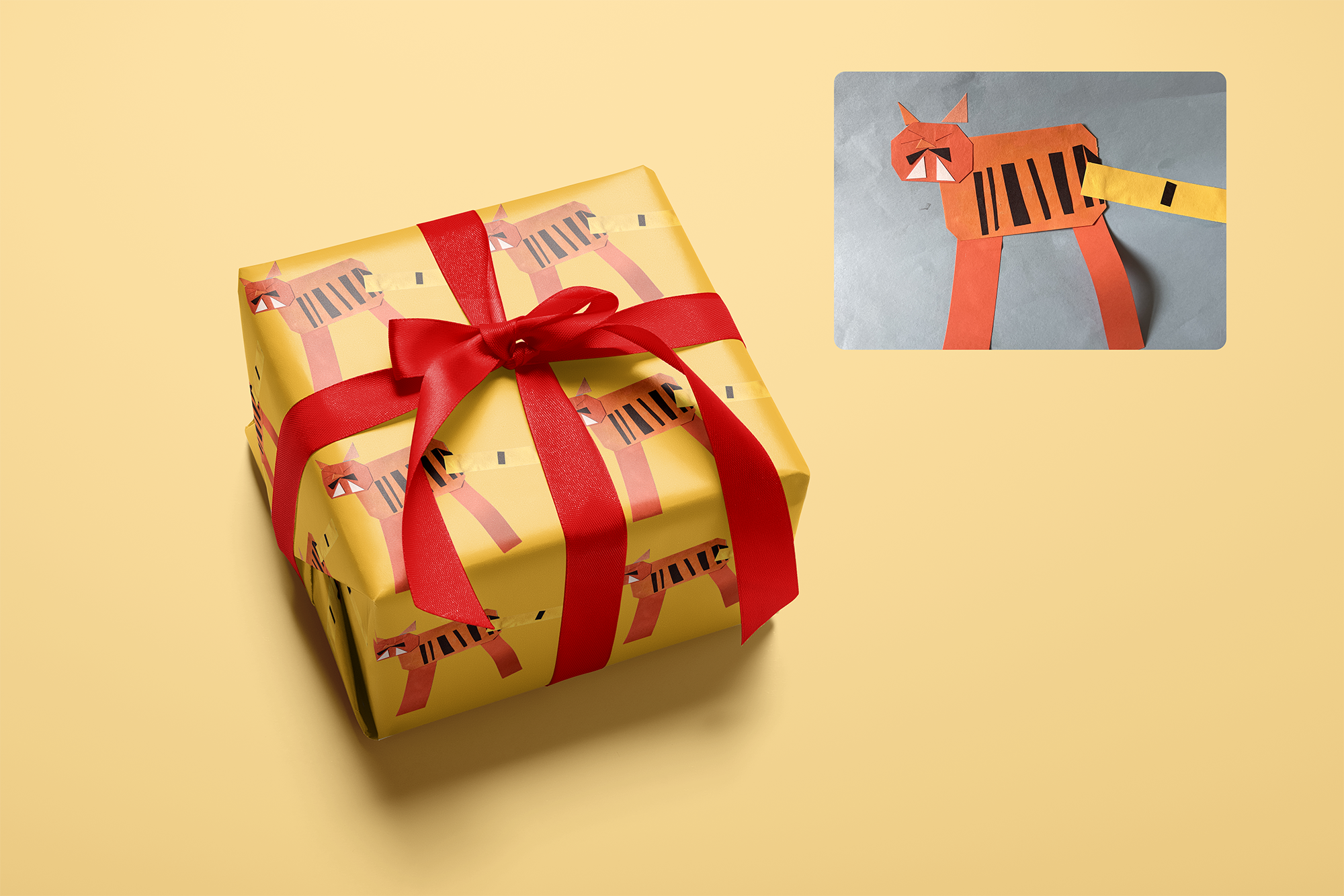 Kids' Art Gift Wrap