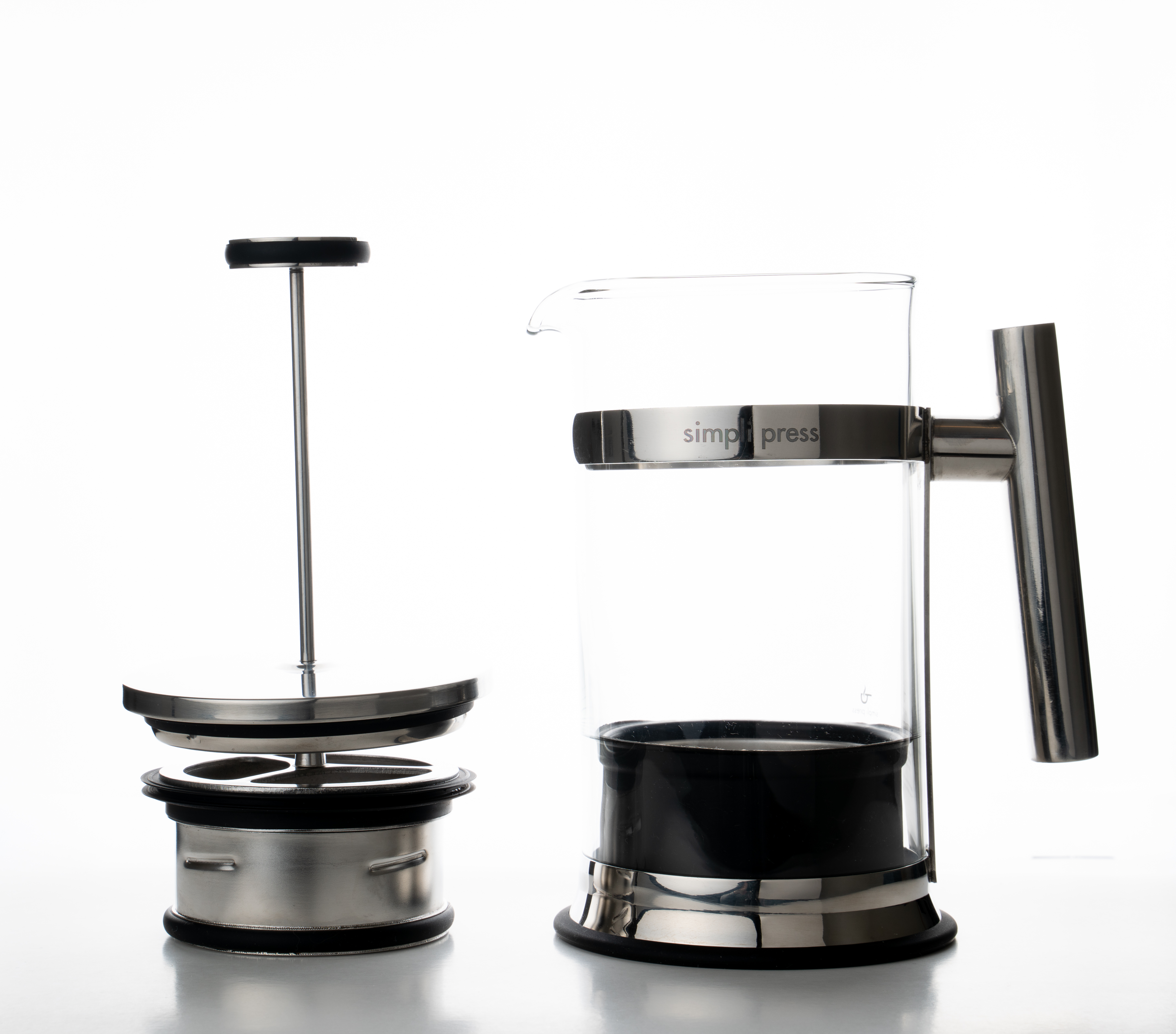 Simpli Press French Press - Black