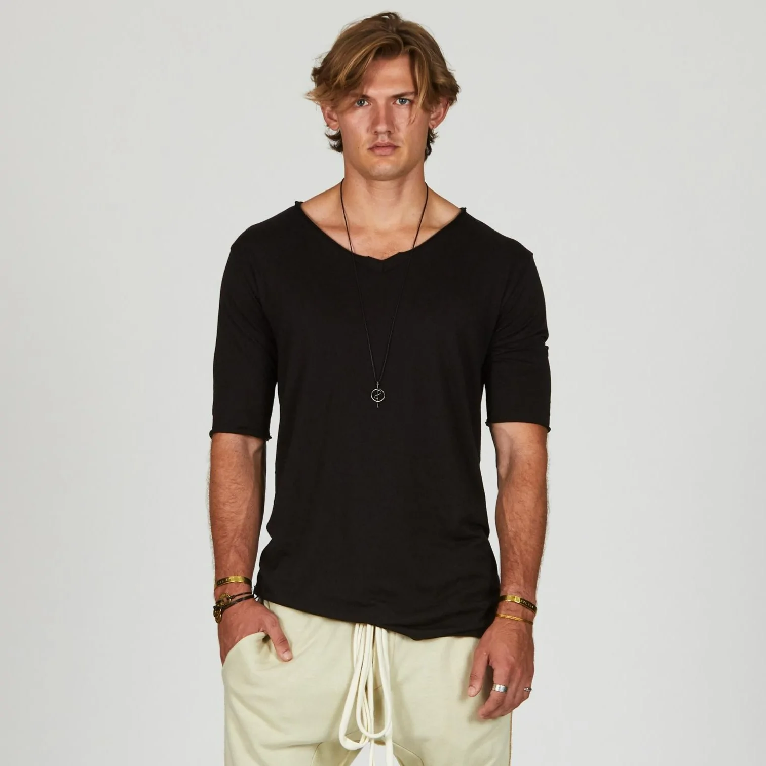 V Neck Tree Shirt